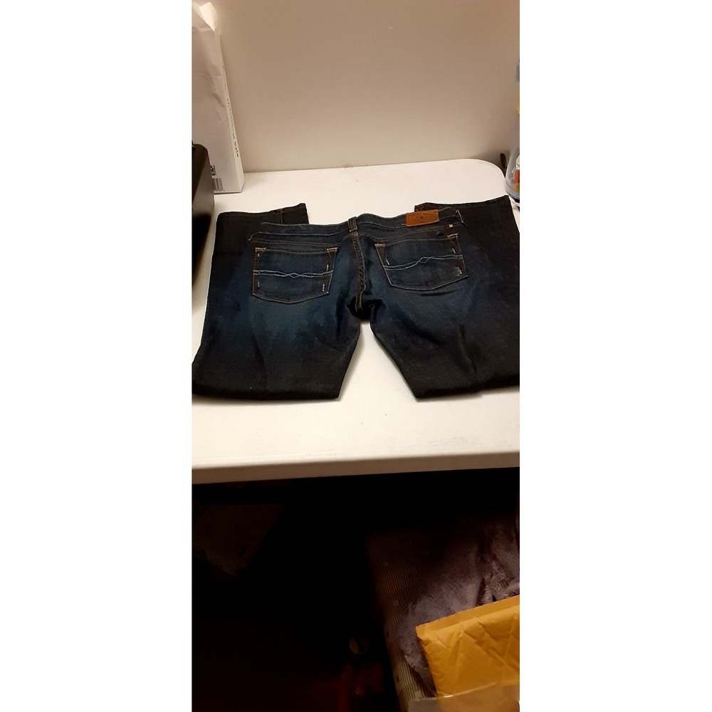 Lucky Brand Zoe Straight Leg Jeans Women's Size 4/27 Denim Stretch.